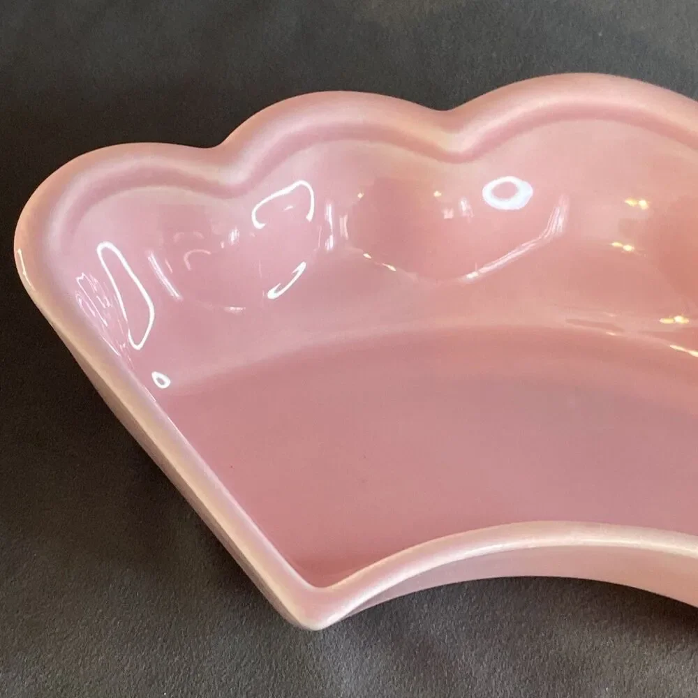 Vintage Miramar of California Pink 1957 Lazy Susan Replacement Dish #771
